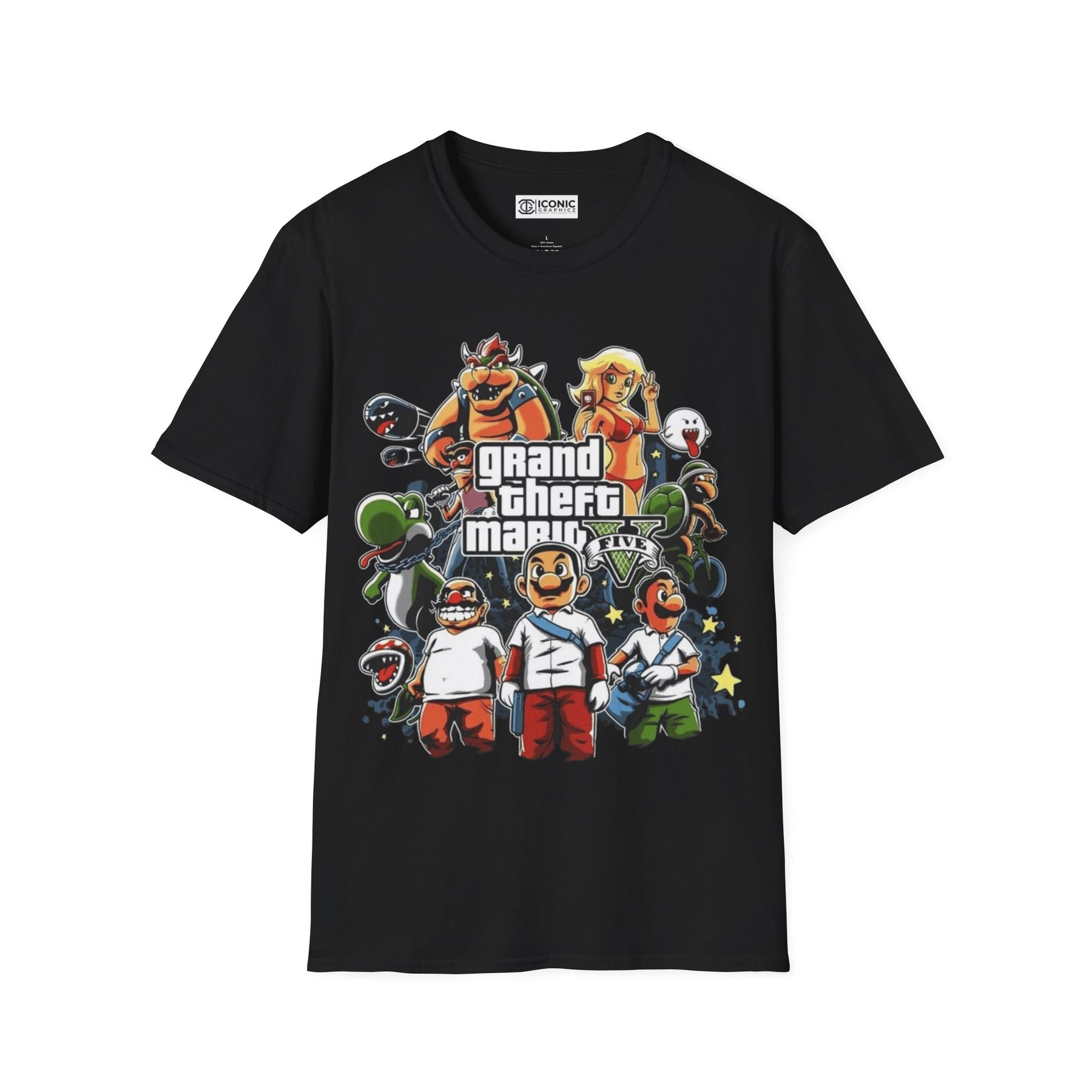 Super Mario Grand Theft Plumers T-Shirt - 