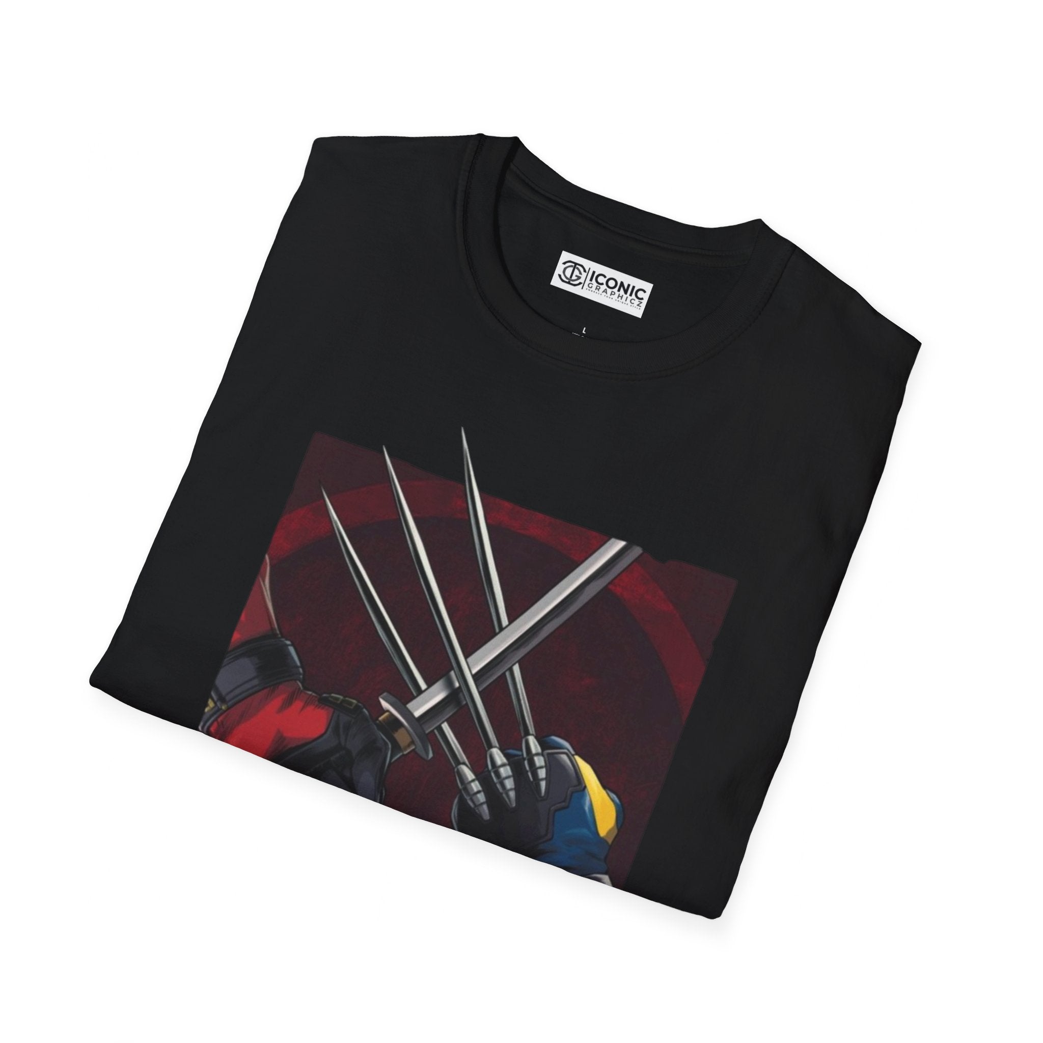 Deadpool and Wolverine Unisex Softstyle T-Shirt - IGZ Clothing 