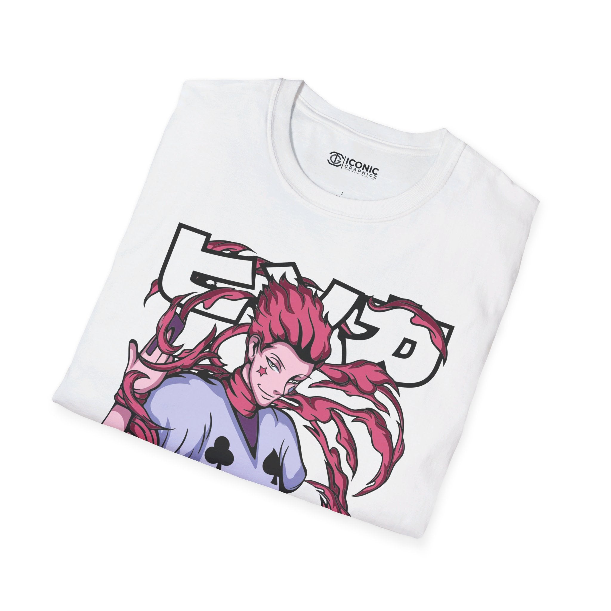 Hisoka Unisex Softstyle T-Shirt - IGZ Clothing 