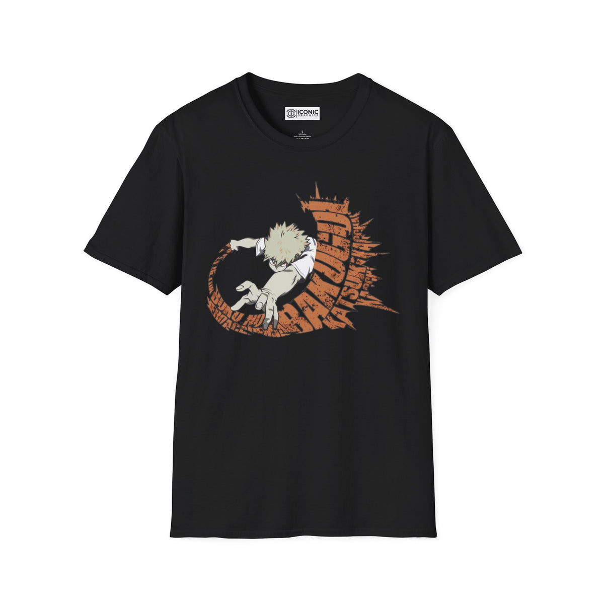 Bakugo Unisex Softstyle T-Shirt - IGZ Clothing 