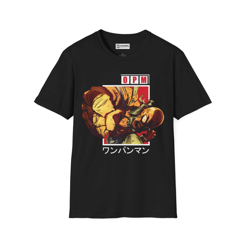 Saitama Unisex Softstyle T-Shirt - IGZ Clothing 