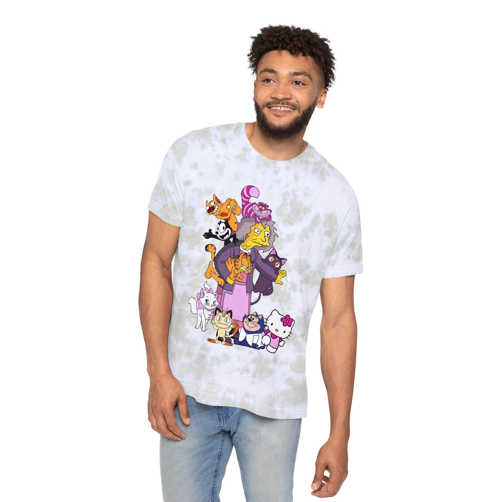 Cat Lady Tie-Dye T-Shirt