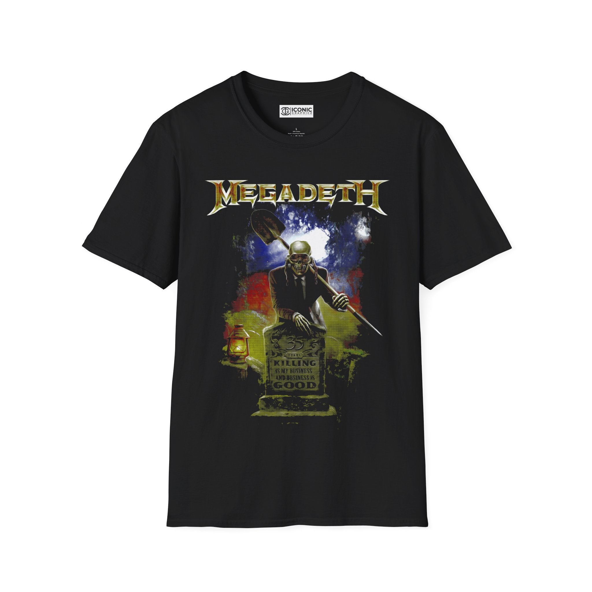 Megadeth Unisex Softstyle T-Shirt - IGZ Clothing 