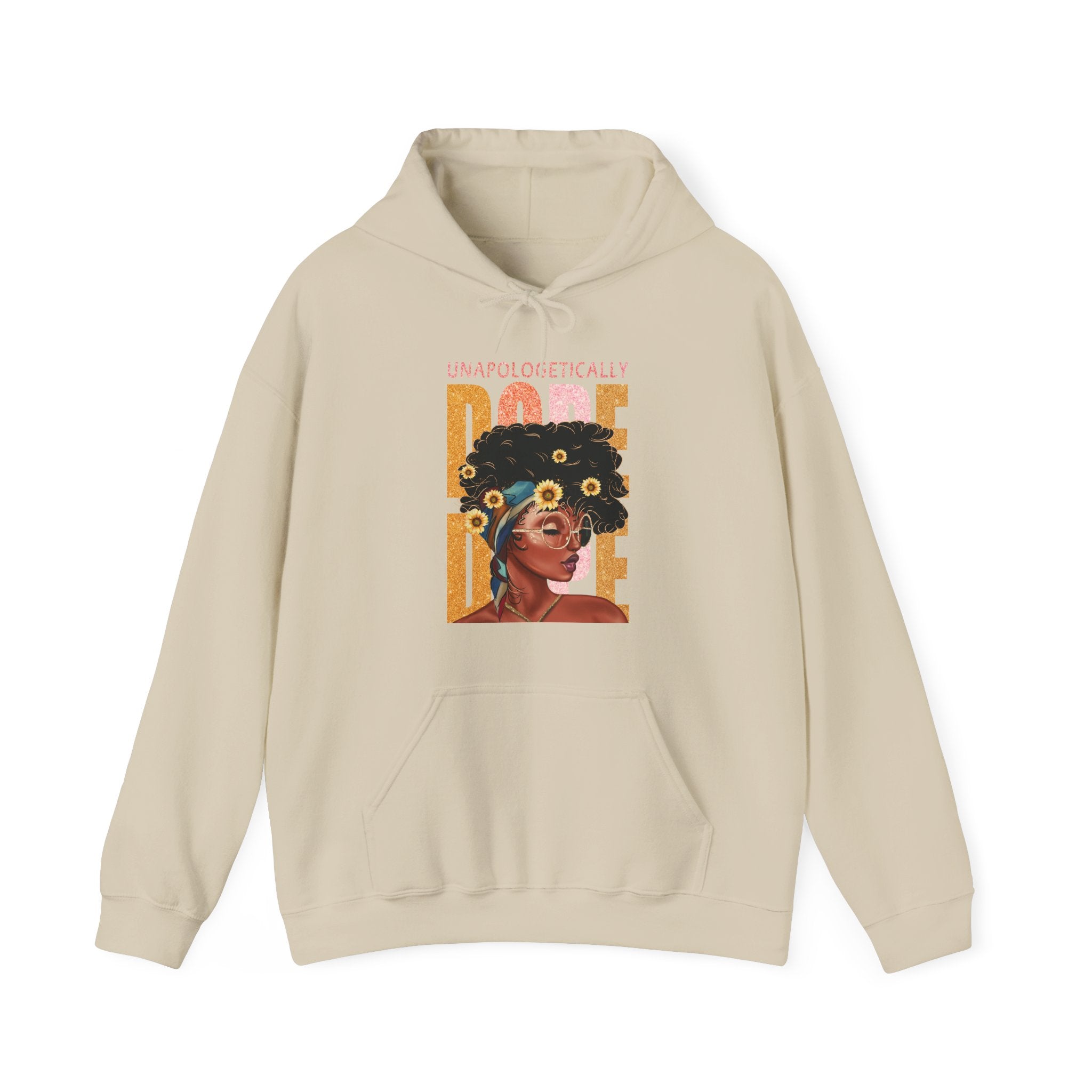 Black girl magic Unisex Heavy Blend™ Hooded Sweatshirt