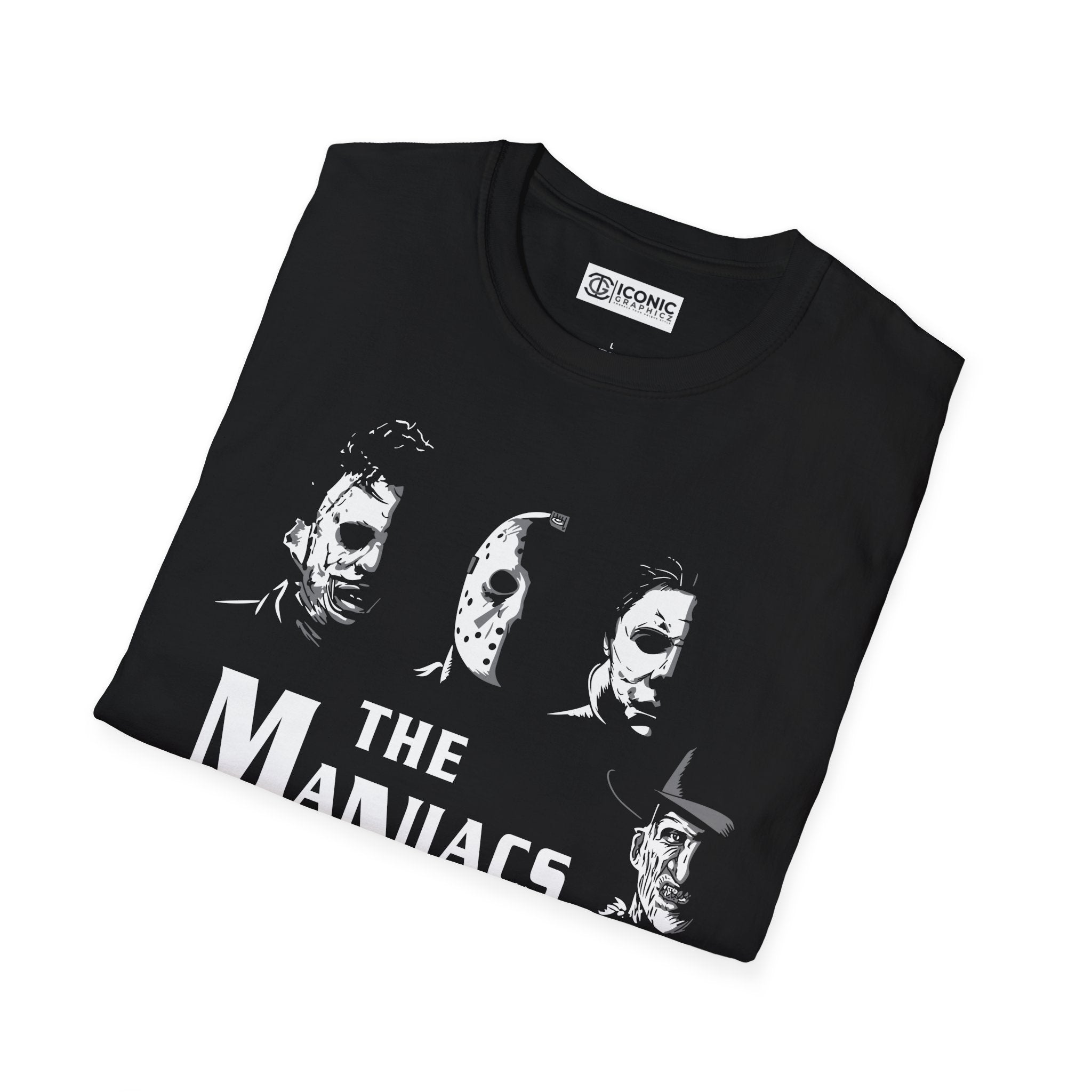 Maniacs Unisex Softstyle T-Shirt - IGZ Clothing 