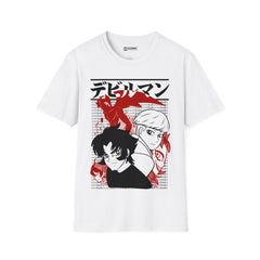 Devilman Crybaby Amon Unisex Softstyle T-Shirt - IGZ Clothing 