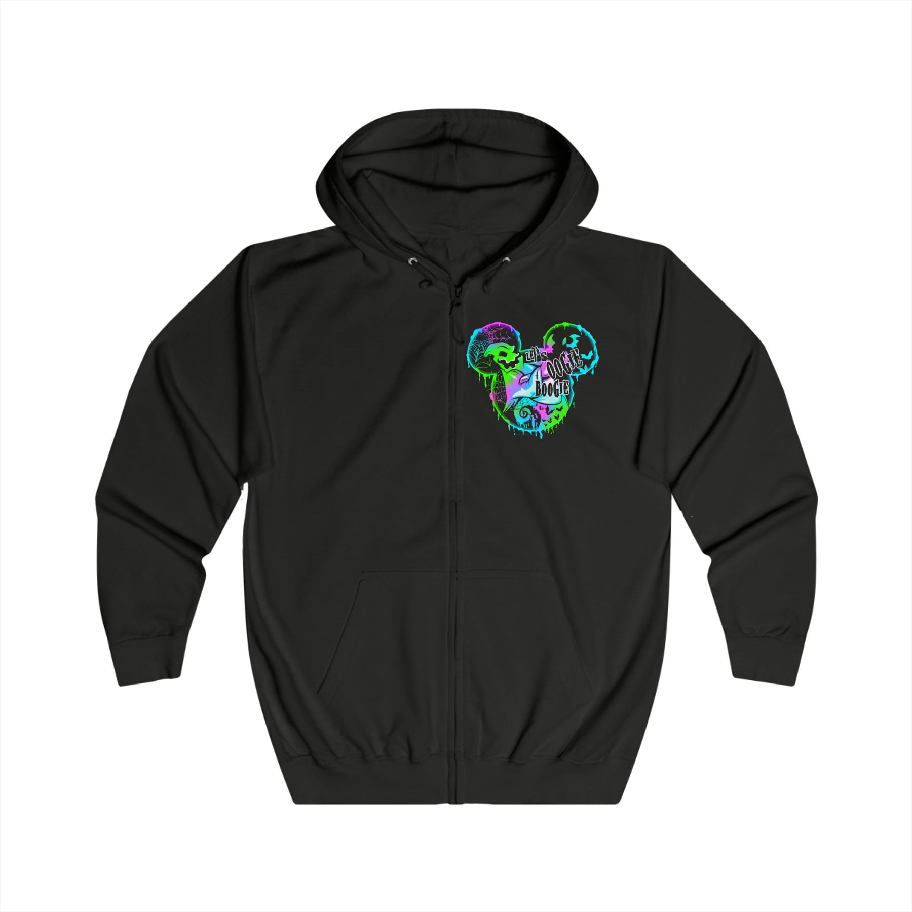 Oogie Boogie Unisex Full Zip Hoodie