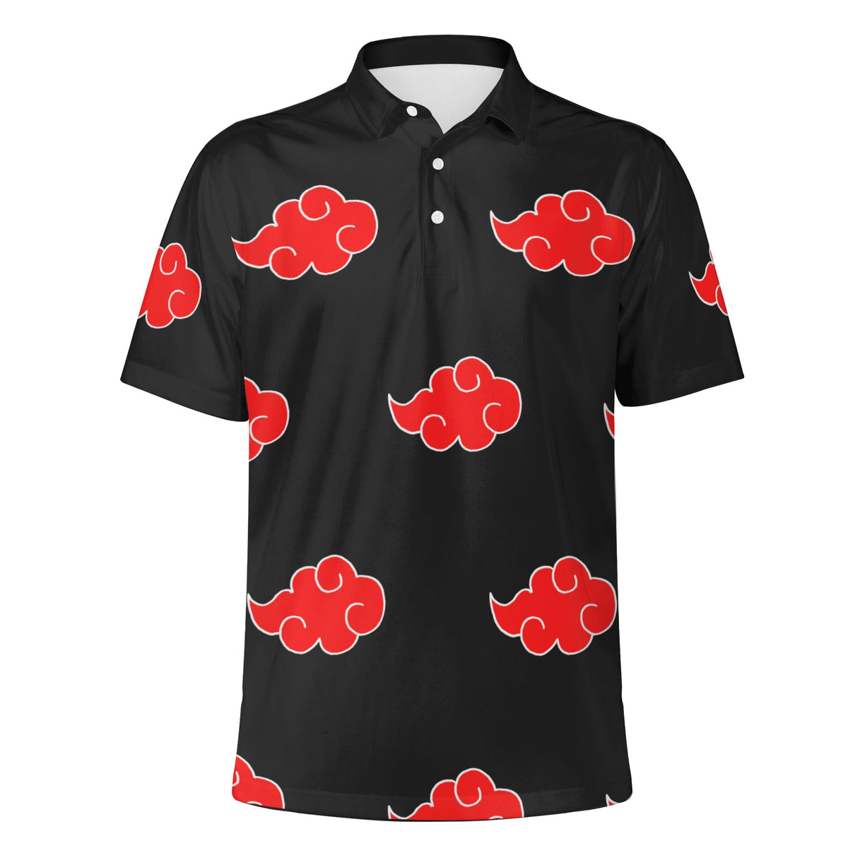 Mens All Over Print Polo Shirt - IGZ Clothing 