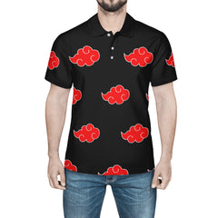 Mens All Over Print Polo Shirt - IGZ Clothing 