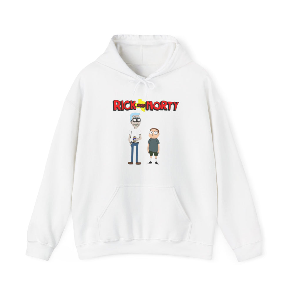 Rick and Morty Unisex Heavy Blend™ Hooded Sweatshirt - 