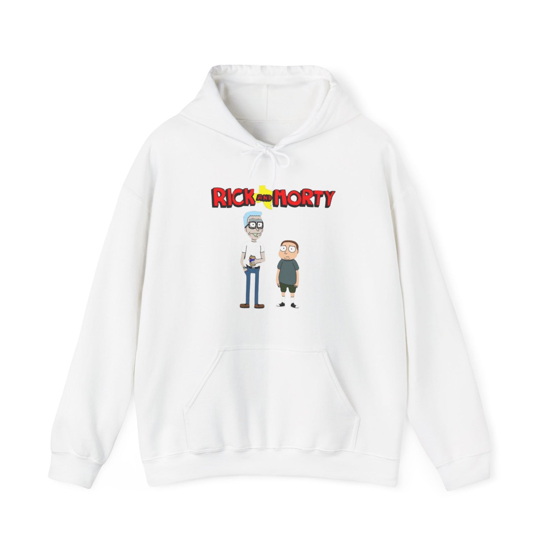 Rick and Morty Unisex Heavy Blend™ Hooded Sweatshirt - 