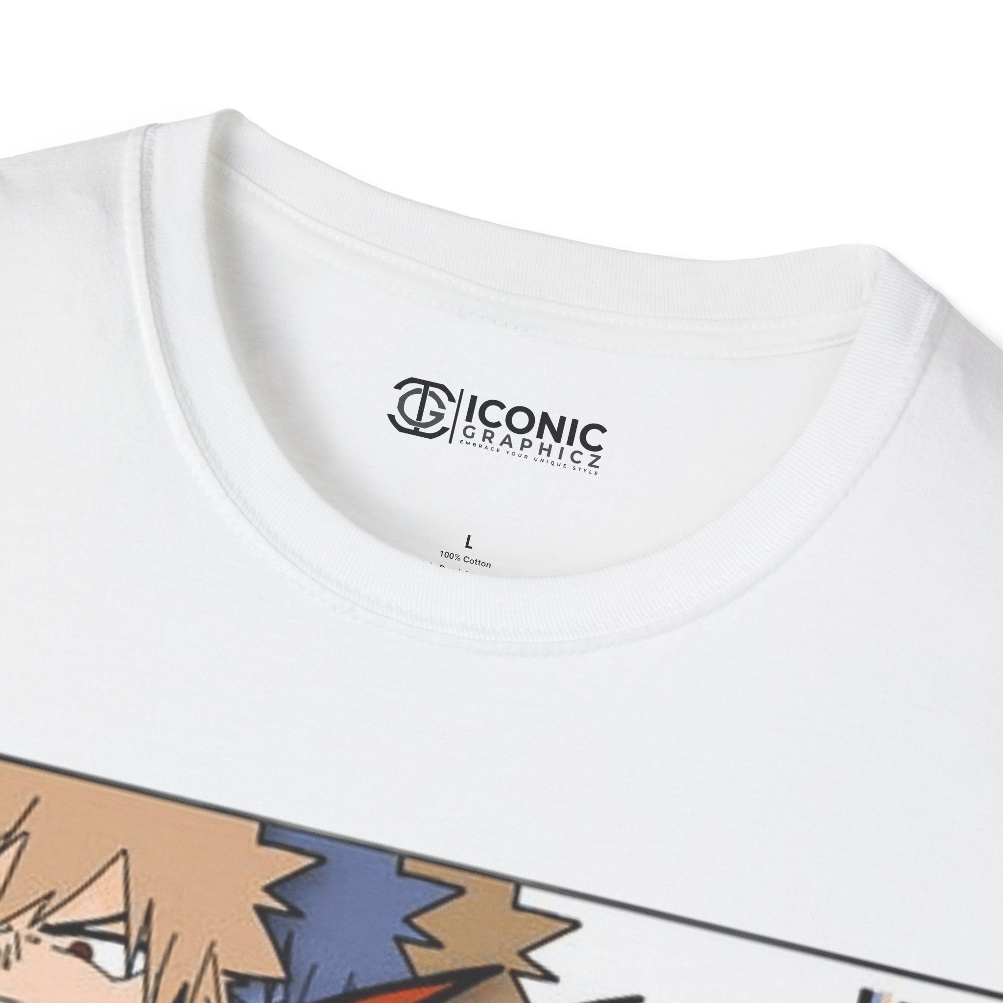 Bakugo Unisex Softstyle T-Shirt - IGZ Clothing 