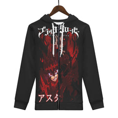 Asta Mens All Over Print Zip Hoodie - IGZ Clothing 