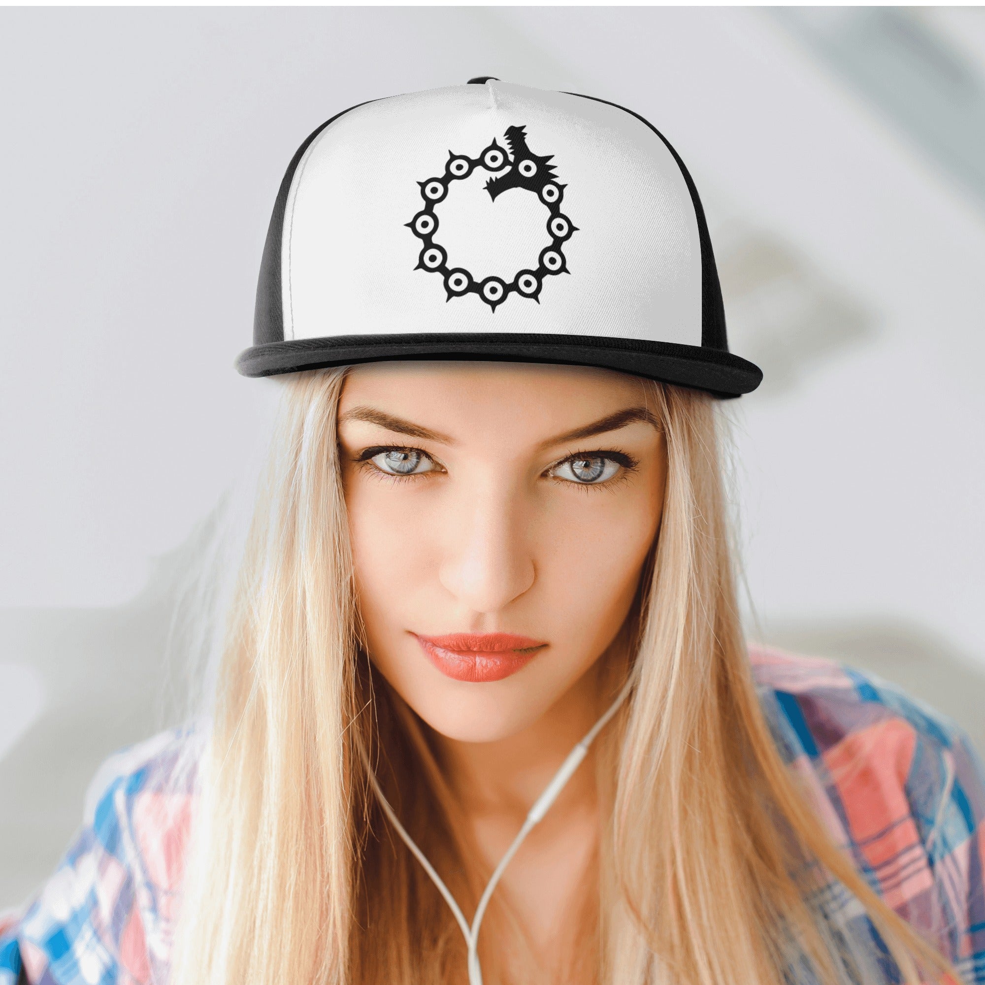 Seven Deadly Sins Front Printing Casual Hip-hop Hats - IGZ Clothing 