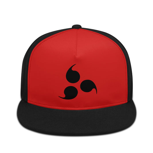 Uchiha Front Printing Casual Hip-hop Hats - IGZ Clothing 