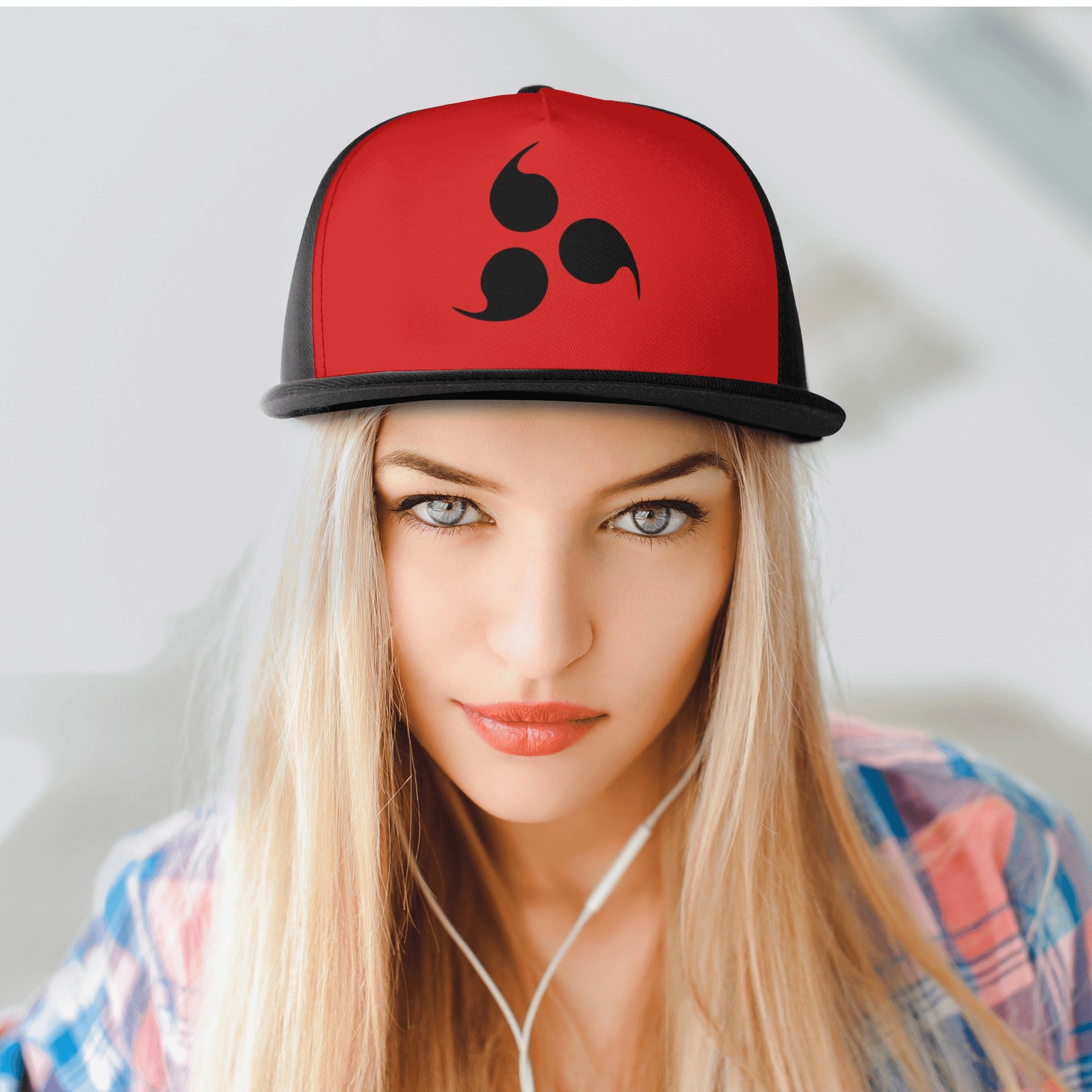 Uchiha Front Printing Casual Hip-hop Hats - IGZ Clothing 