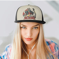 Gundam Front Printing Casual Hip-hop Hats - IGZ Clothing 