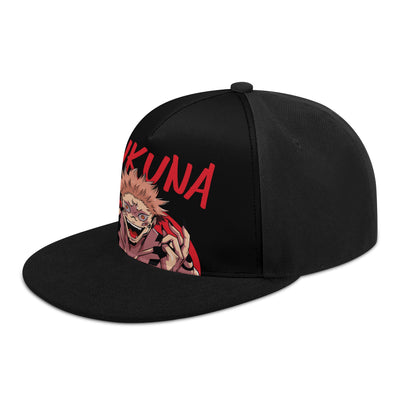 Sukuna Front Printing Casual Hip-hop Hats - IGZ Clothing 