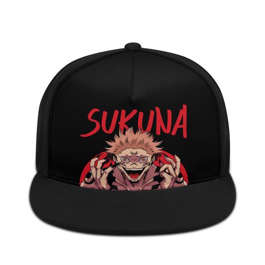 Sukuna Front Printing Casual Hip-hop Hats - IGZ Clothing 