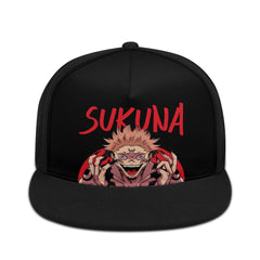 Sukuna Front Printing Casual Hip-hop Hats - IGZ Clothing 