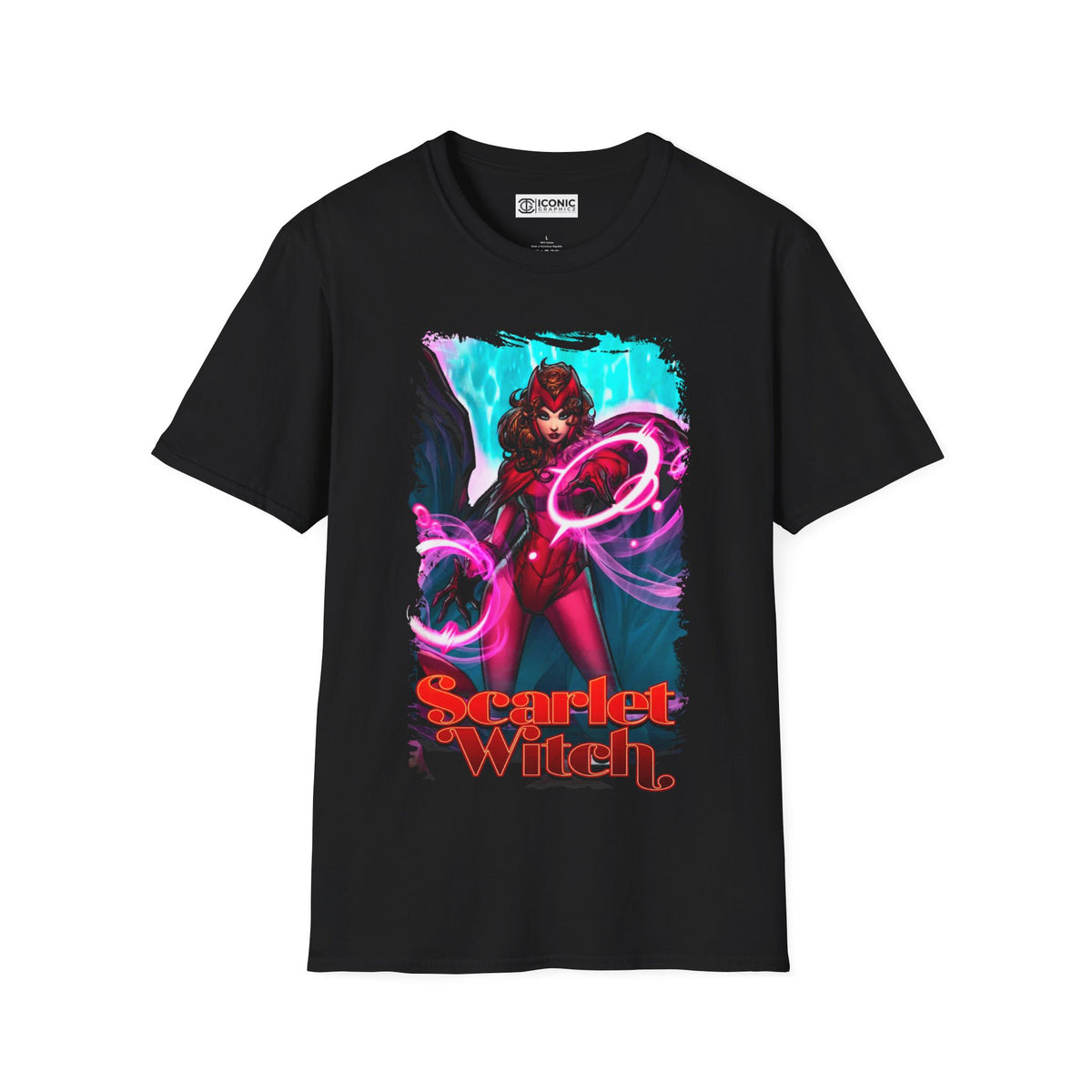 Scarlet Witch Unisex Softstyle T-Shirt - IGZ Clothing 