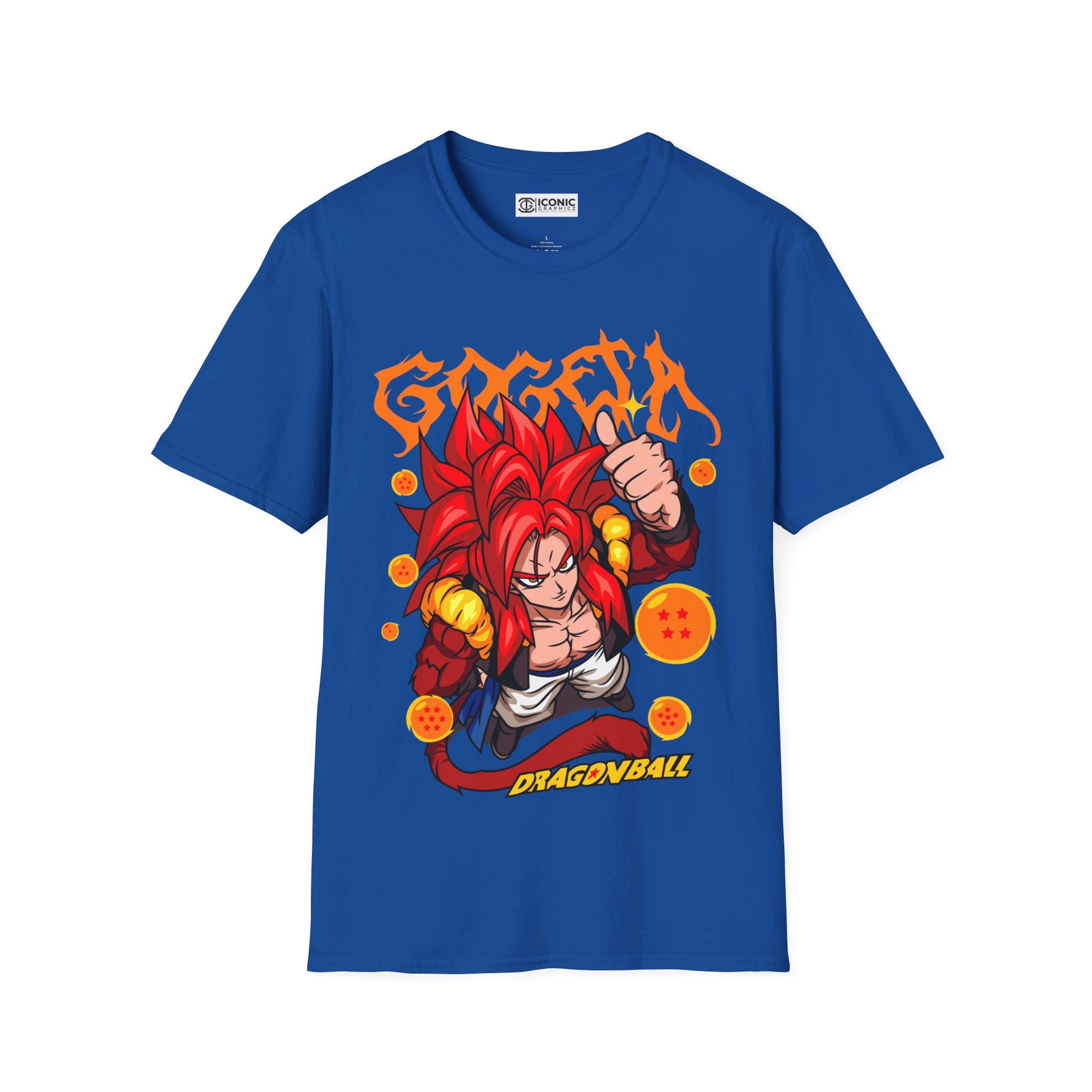 Gogeta Unisex Softstyle T-Shirt - IGZ Clothing 