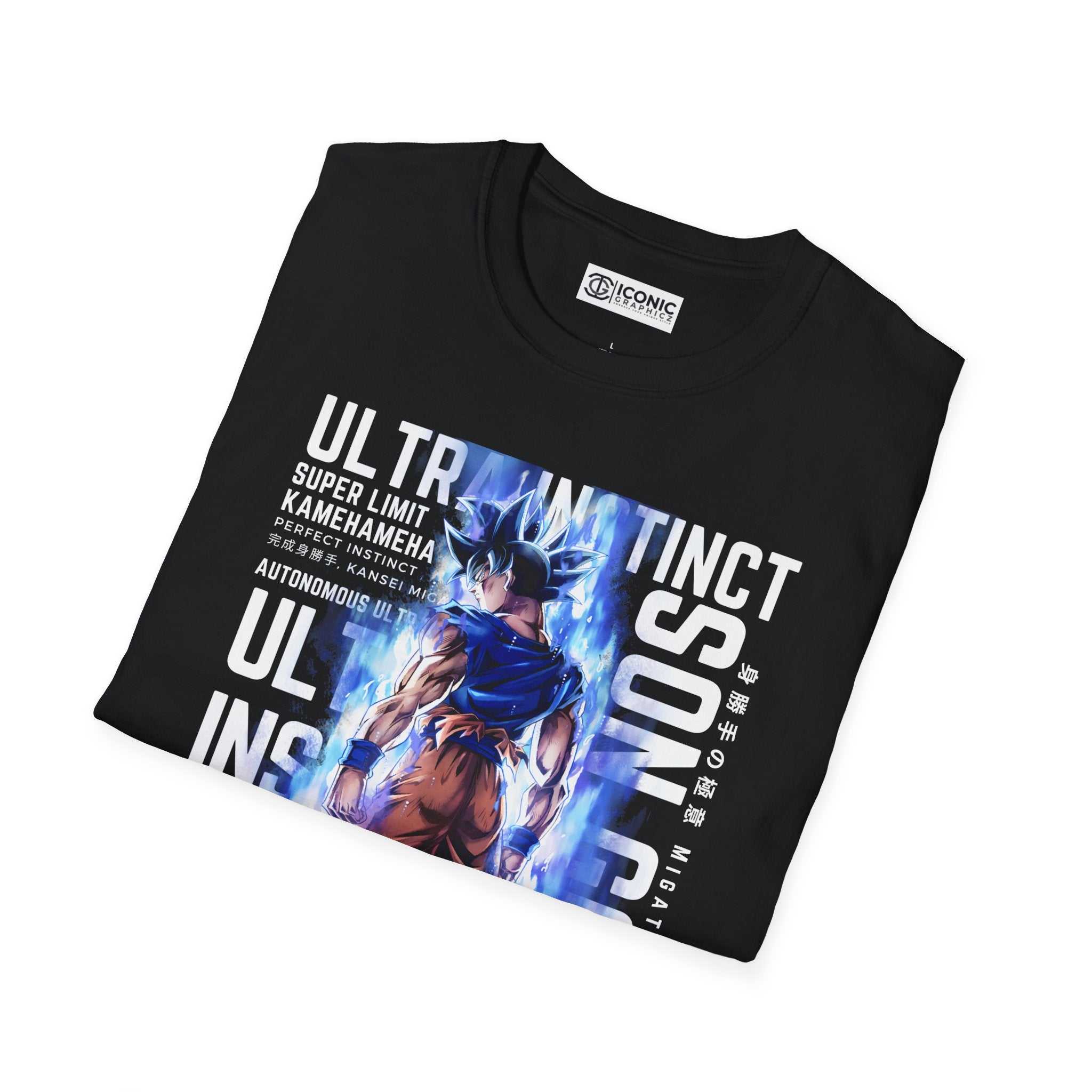 Ultra Instinct Goku Unisex Softstyle T-Shirt - IGZ Clothing 