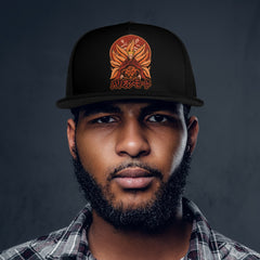 Nine Tails Front Printing Casual Hip-hop Hats - IGZ Clothing 