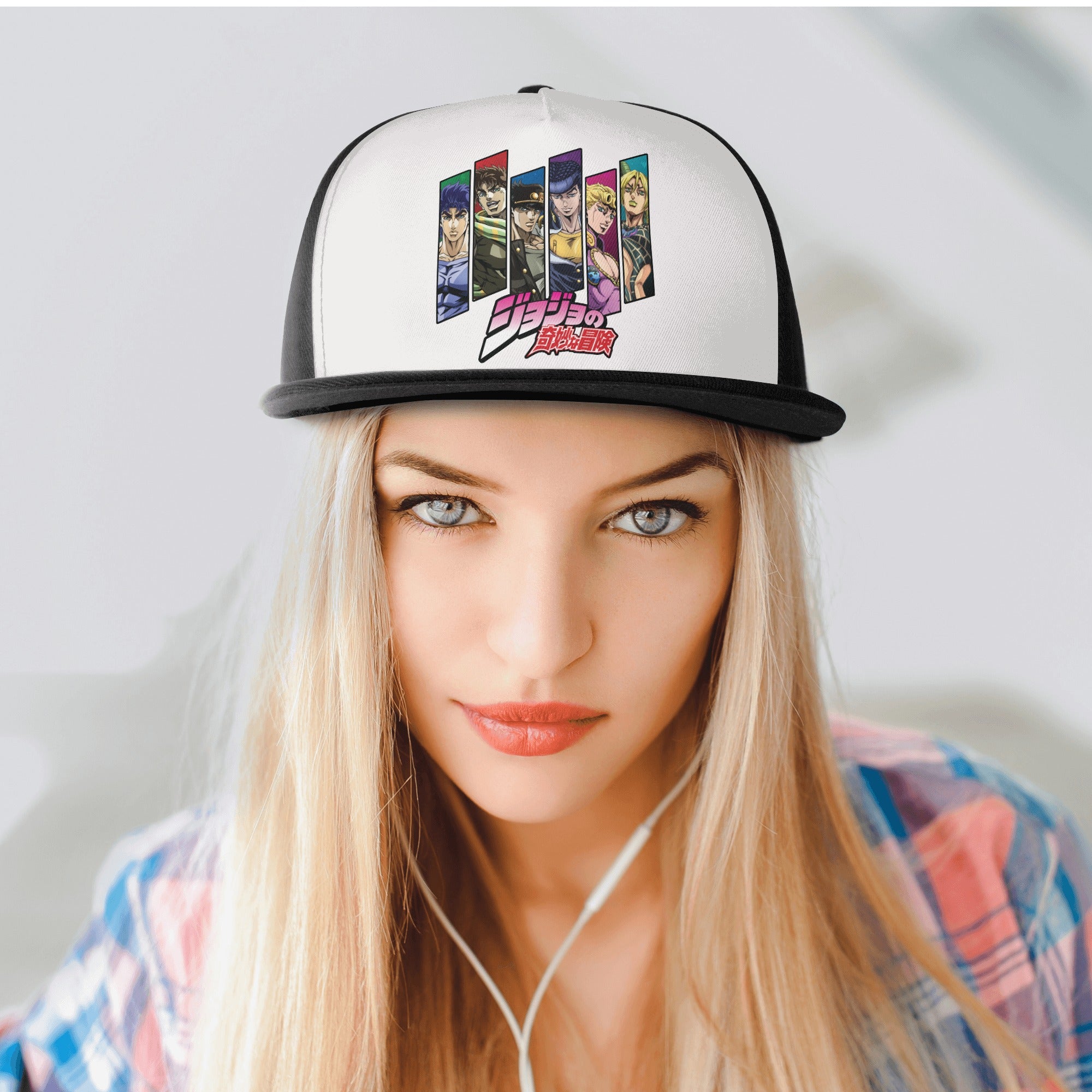 Jojo Front Printing Casual Hip-hop Hats - IGZ Clothing 