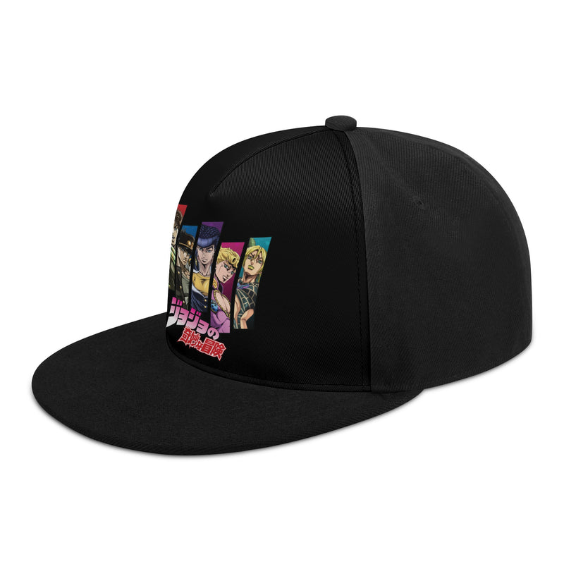 Jojo Front Printing Casual Hip-hop Hats - IGZ Clothing 