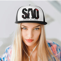 SAO Front Printing Casual Hip-hop Hats - IGZ Clothing 