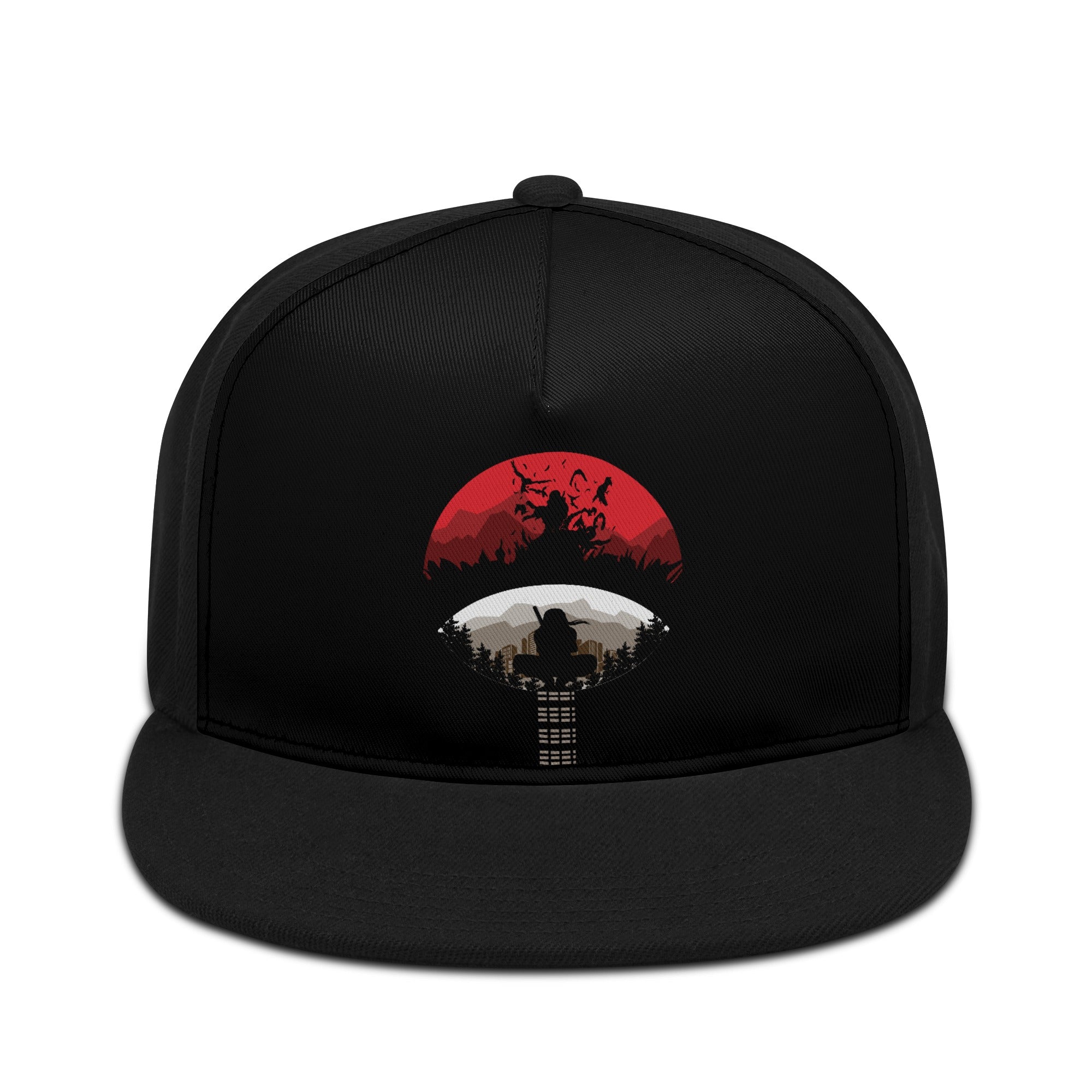 Itachi Front Printing Casual Hip-hop Hats - IGZ Clothing 