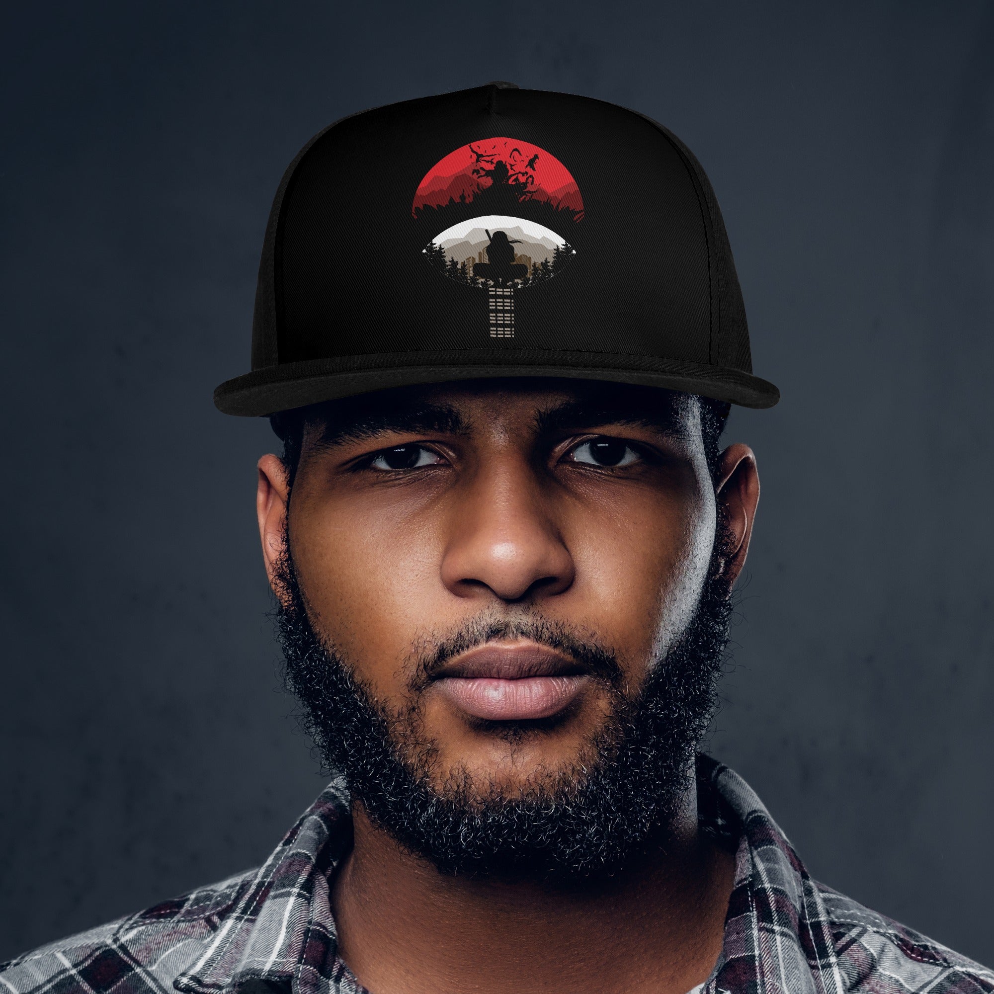 Itachi Front Printing Casual Hip-hop Hats - IGZ Clothing 