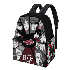 Akatsuki All Over Print Cotton Backpack - IGZ Clothing 