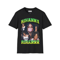 Rihanna Unisex Softstyle T-Shirt - IGZ Clothing 