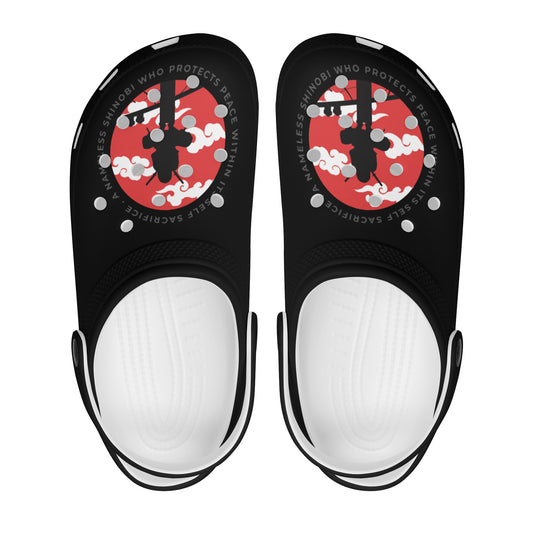 Itachi Mens All Over Printing Classic Clogs - IGZ Clothing 