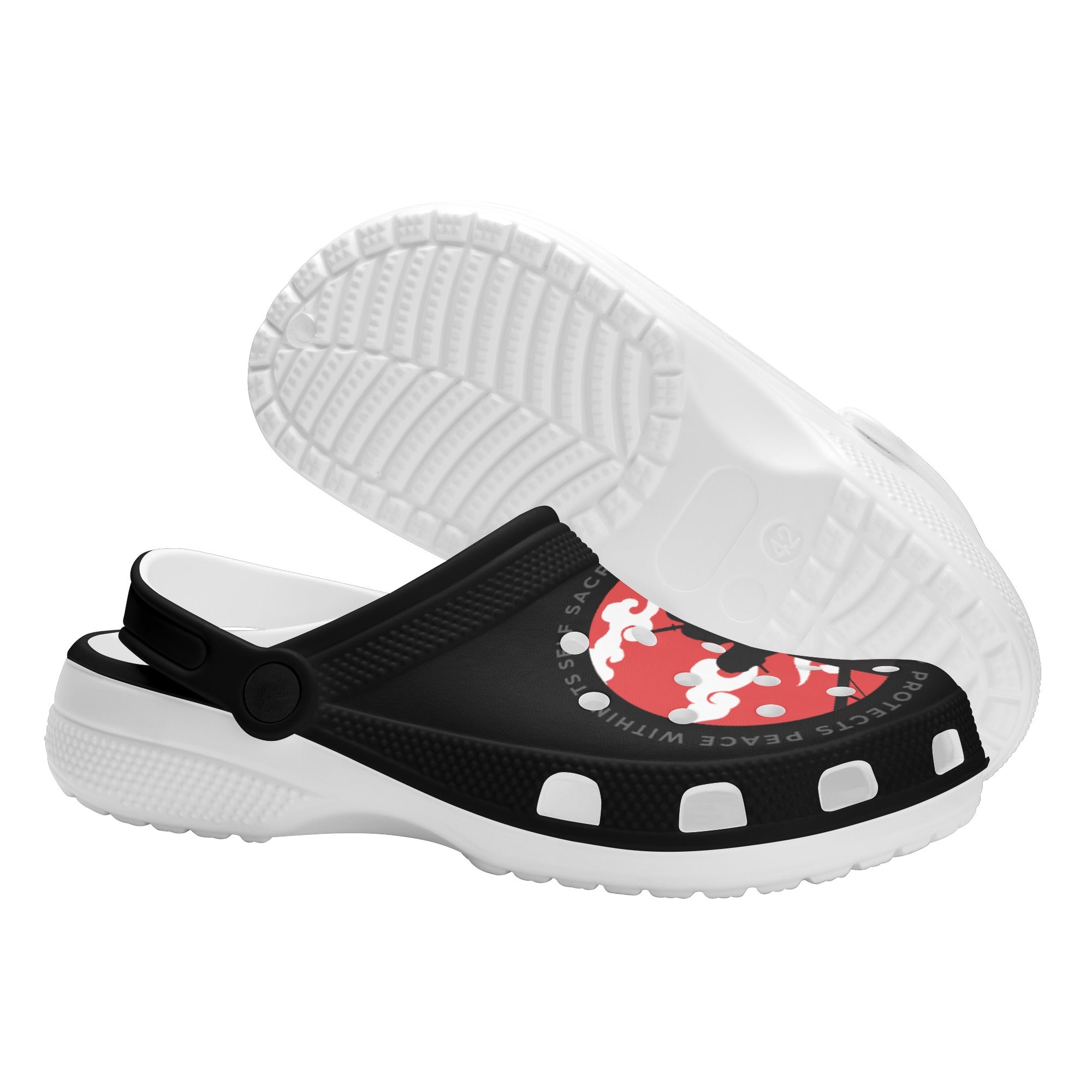 Itachi Mens All Over Printing Classic Clogs - IGZ Clothing 