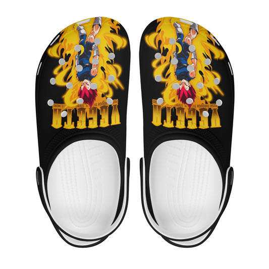 Vegeta Mens All Over Printing Classic Clogs - IGZ Clothing 