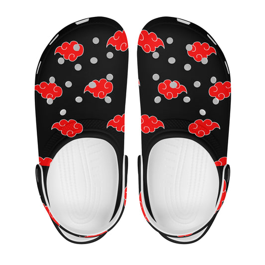 Akatsuki Mens All Over Printing Classic Clogs - IGZ Clothing 