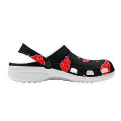 Akatsuki Mens All Over Printing Classic Clogs - IGZ Clothing 