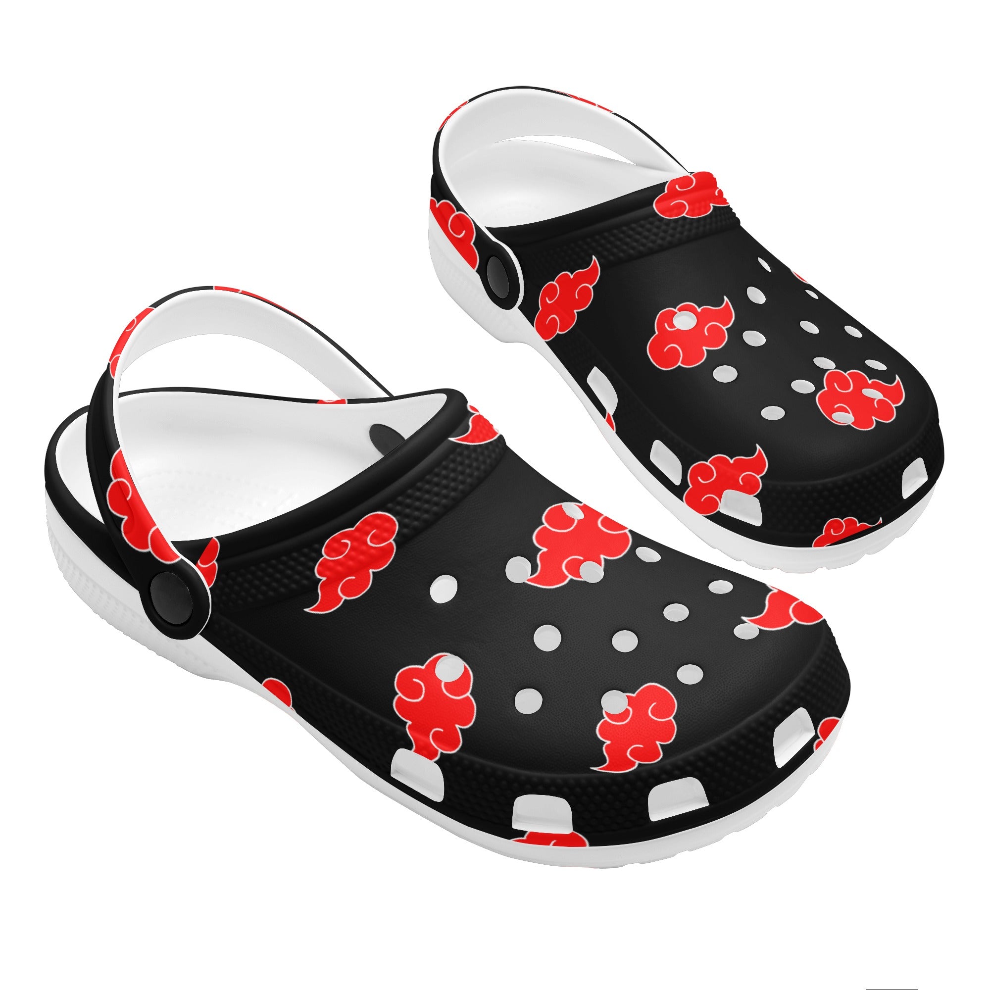 Akatsuki Mens All Over Printing Classic Clogs - IGZ Clothing 