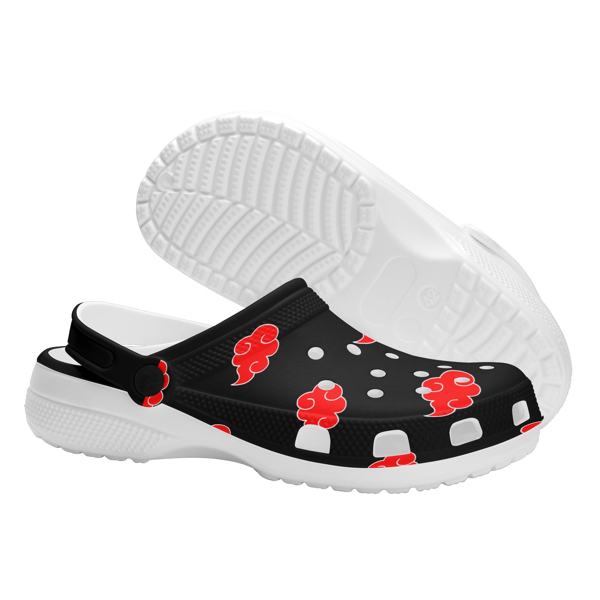 Akatsuki Mens All Over Printing Classic Clogs - IGZ Clothing 