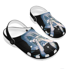 Mahito Mens All Over Printing Classic Clogs - IGZ Clothing 