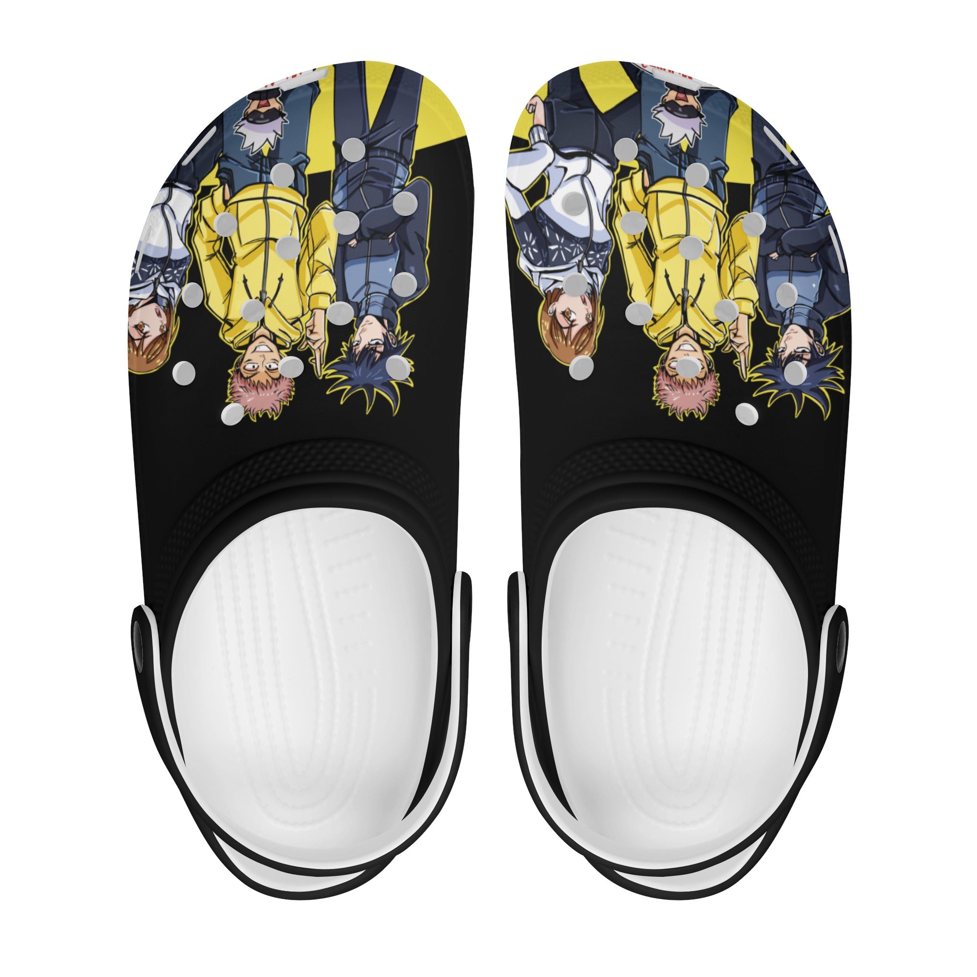 JJK Mens All Over Printing Classic Clogs - IGZ Clothing 