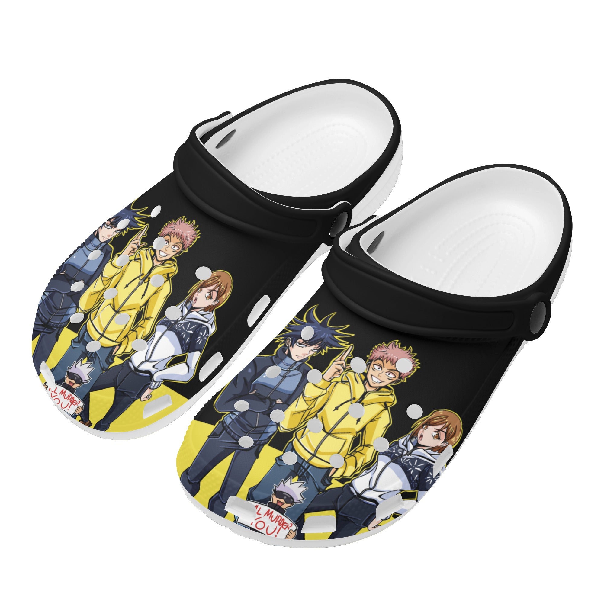 JJK Mens All Over Printing Classic Clogs - IGZ Clothing 