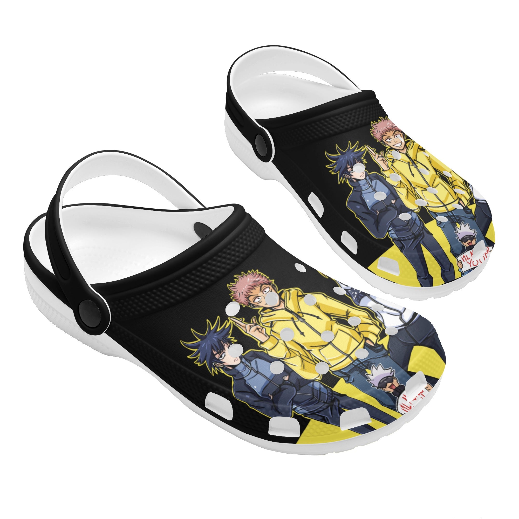 JJK Mens All Over Printing Classic Clogs - IGZ Clothing 