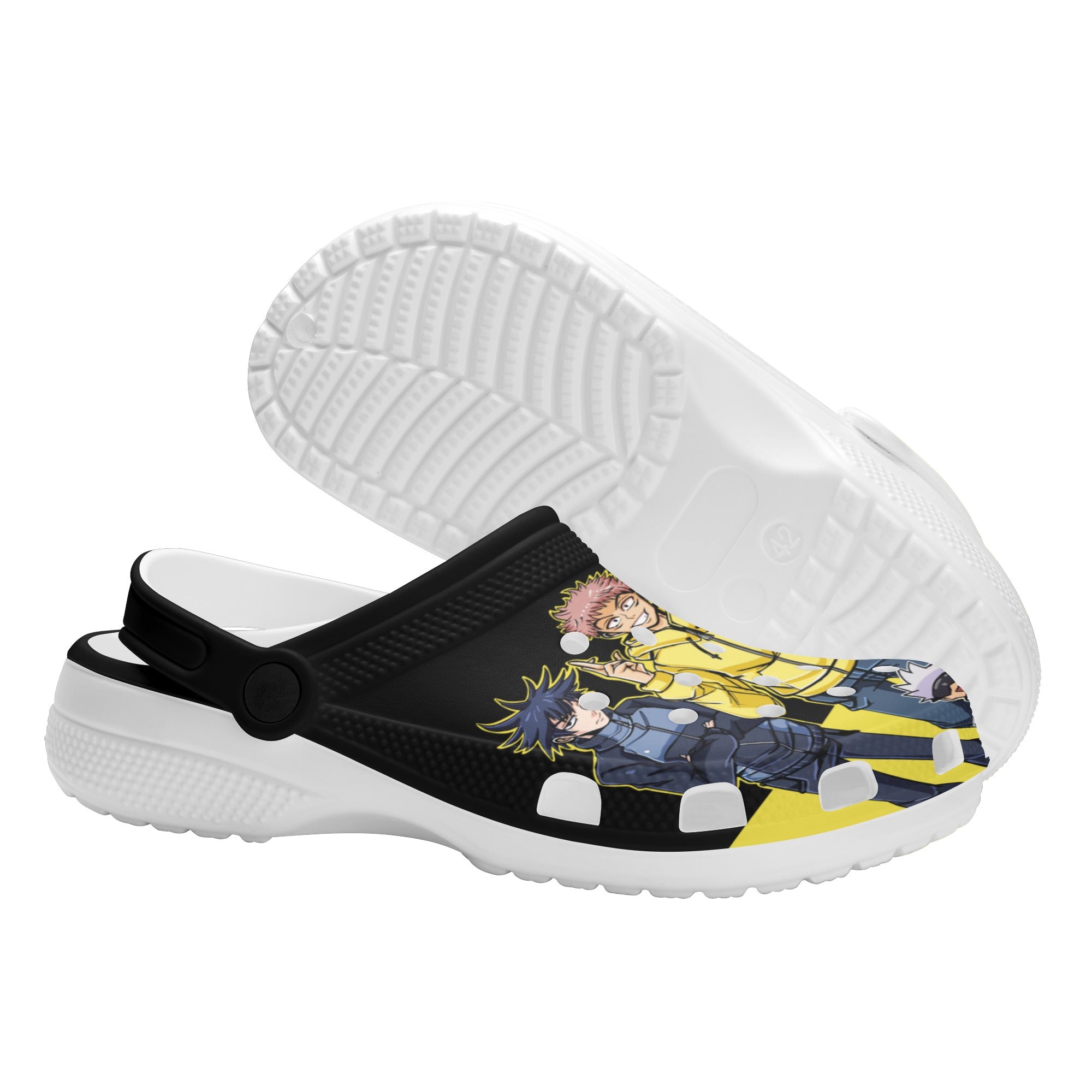 JJK Mens All Over Printing Classic Clogs - IGZ Clothing 