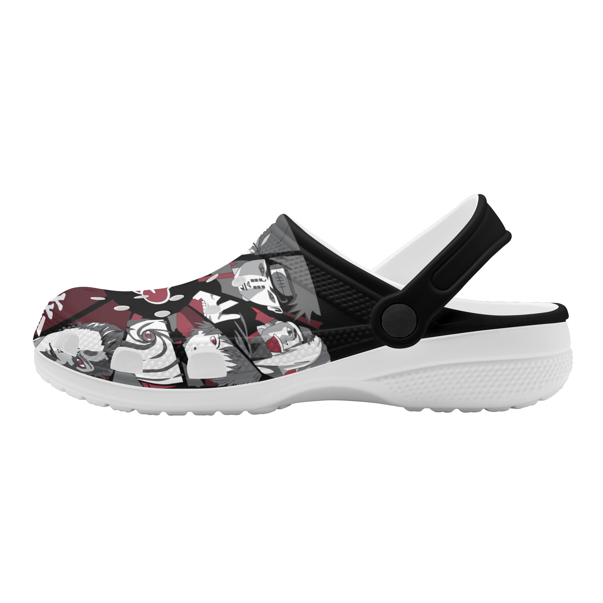 Akatsuki Mens All Over Printing Classic Clogs - IGZ Clothing 