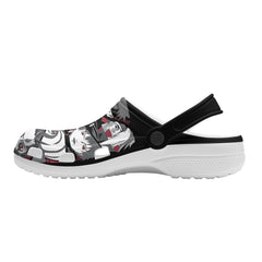 Akatsuki Mens All Over Printing Classic Clogs - IGZ Clothing 