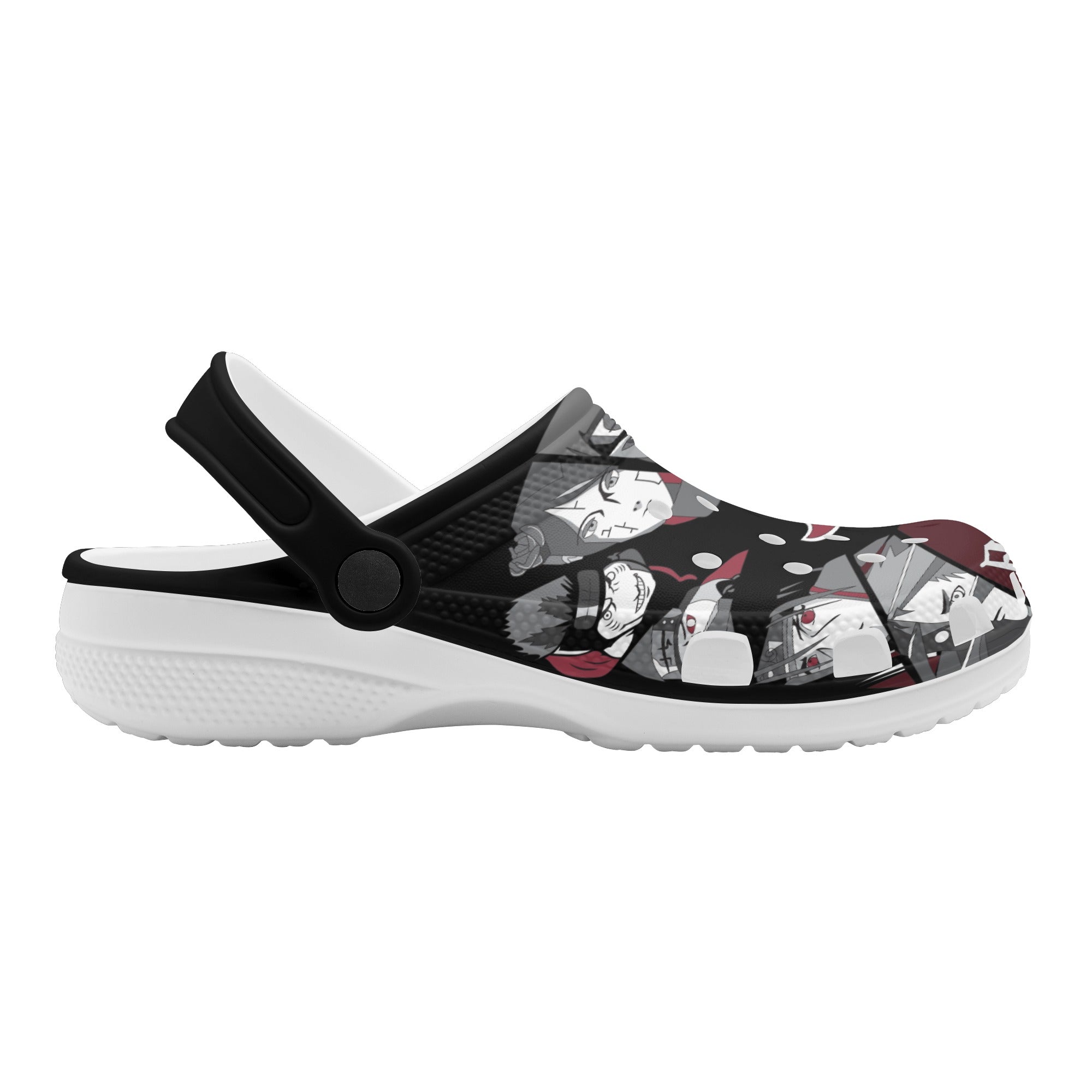 Akatsuki Mens All Over Printing Classic Clogs - IGZ Clothing 